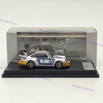 1:64 SW Porsche RWB 964 Classic Sports Model Diecast Model Car Limited Edition
