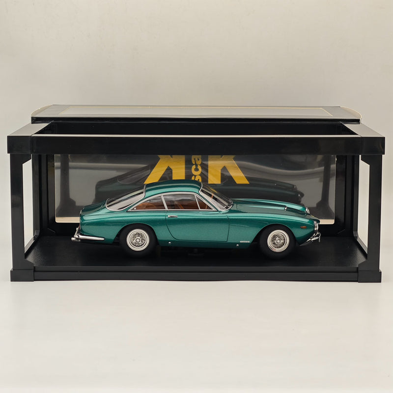 KK-Scale 1:18 Ferrari 250 GT Lusso 1962 Green Diecast Models Car Collection