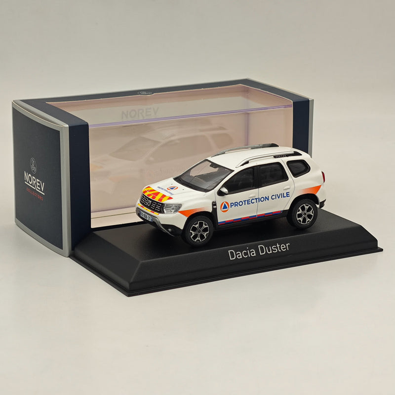 1/43 Norev Dacia Duster 2020 Secouristes Diecast Model Cars Collection White