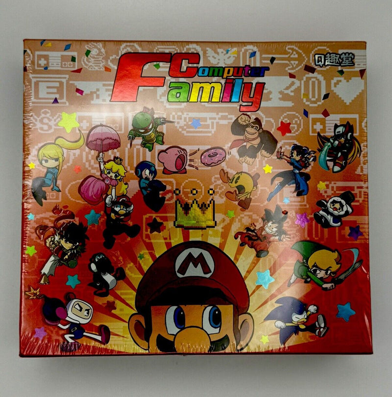 Family Computer Childhood Game Trading Cards Sealed Box - Nintendo Sega