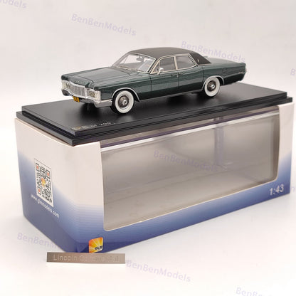 GLM Models 1/43 Lincoln Continental 1969 Green GLM43103102 Resin Car Collection