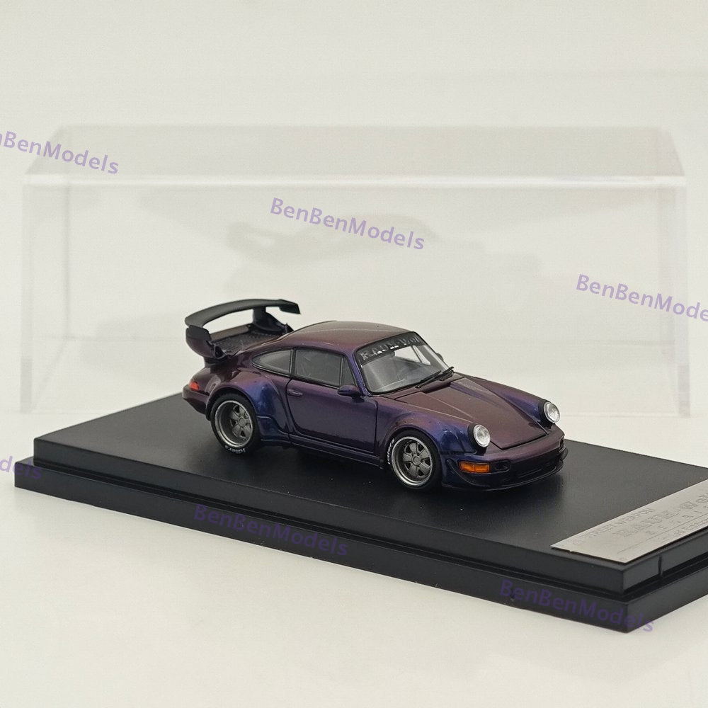1:64 SW Porsche RWB 964 Classic Sports Model Diecast Model Car Limited Edition