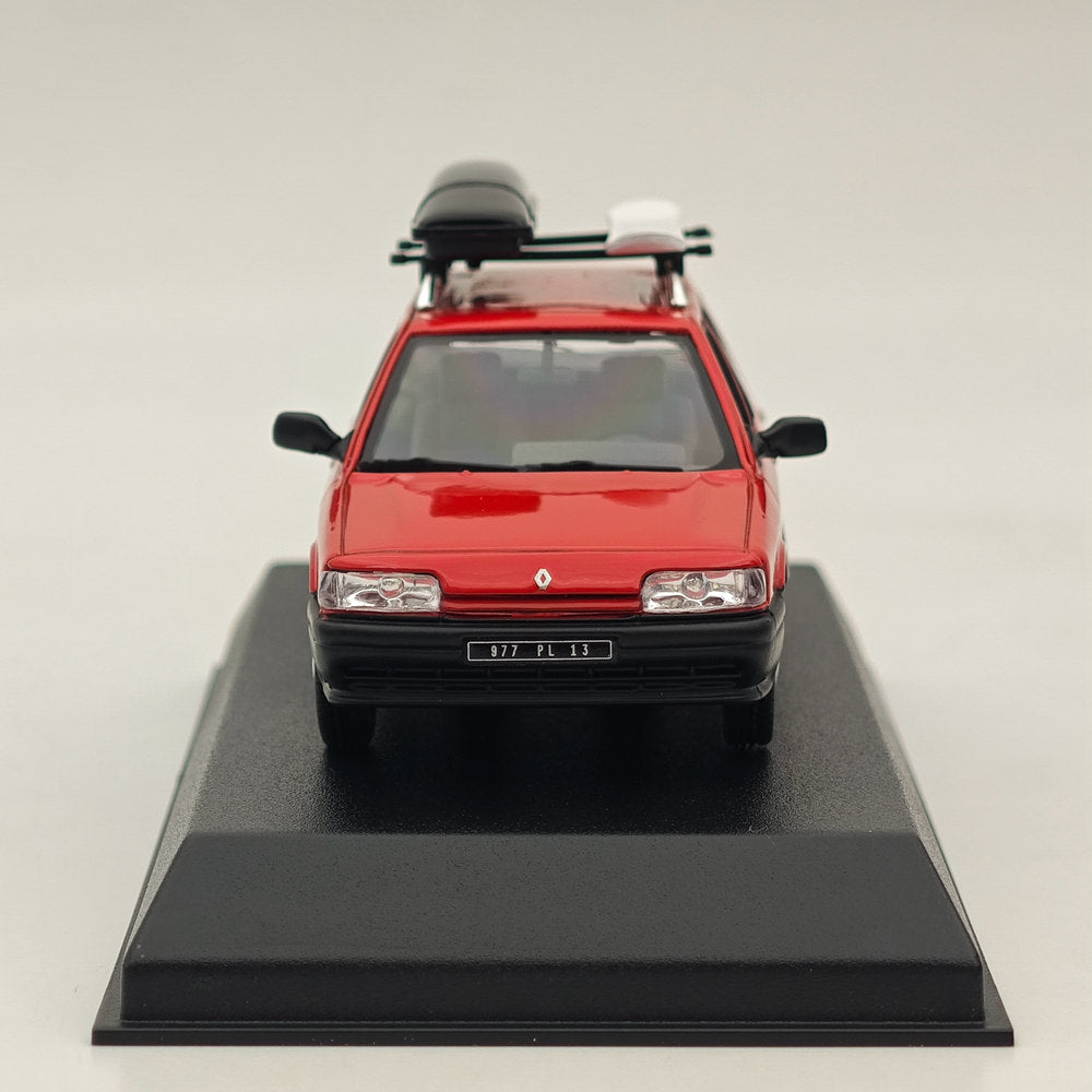 Modèle réduit de voiture moulé sous pression Norev Renault 21 Nevada rouge avec accessoires, 1989, 1/43