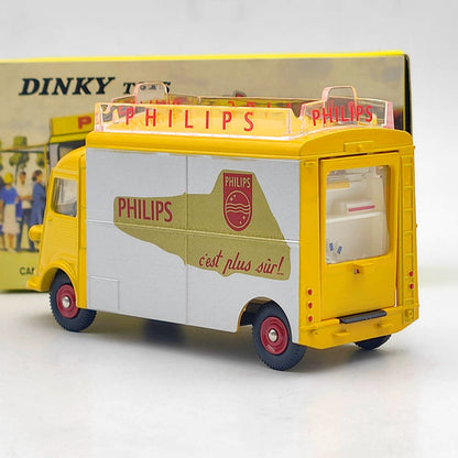 1:43 Atlas DINKY TOYS 587 Camionnette CITROEN 1200K PHILIPS Modèles moulés sous pression Collection Auto Jouets Cadeau