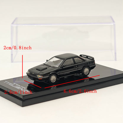 Modèle réduit moulé sous pression Toyota SPRINTER TRUENO GT-Z AE92 Noir métallisé 1/64 Hobby Japan