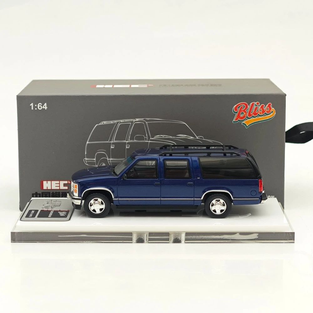 Bliss 1:64 Suburban GMT400 SUV Sports Model HEC Beijing Exclusive Ltd 499 Diecast Model Car