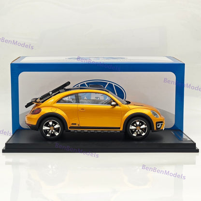 1/18 Volkswagen Beetle Dune Concept Radscale Gold Resin Car Limited Collection