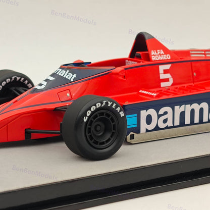 Tecnomodel 1/18 scale BRABHAM-Alfa Romeo BT48 ltalian GP Parmalat 1979 #5 Lauda