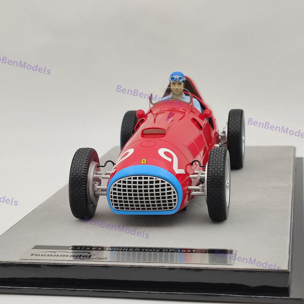 Tecnomodel 1/18 Mythos Series Ferrari 375 F1 #2 WINNER ltaly GP 1951 A.Ascari