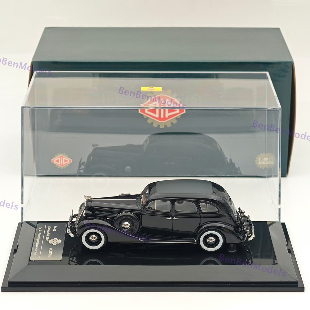DiP Models 1/43 1940 ZIS-101 110106 Moscow Limousine Black Resin