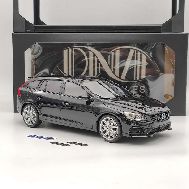 DNA Collectibles 1/18 Volvo V60 Polestar Engineered DNA000124 Resin Model Black Toys Car Gift