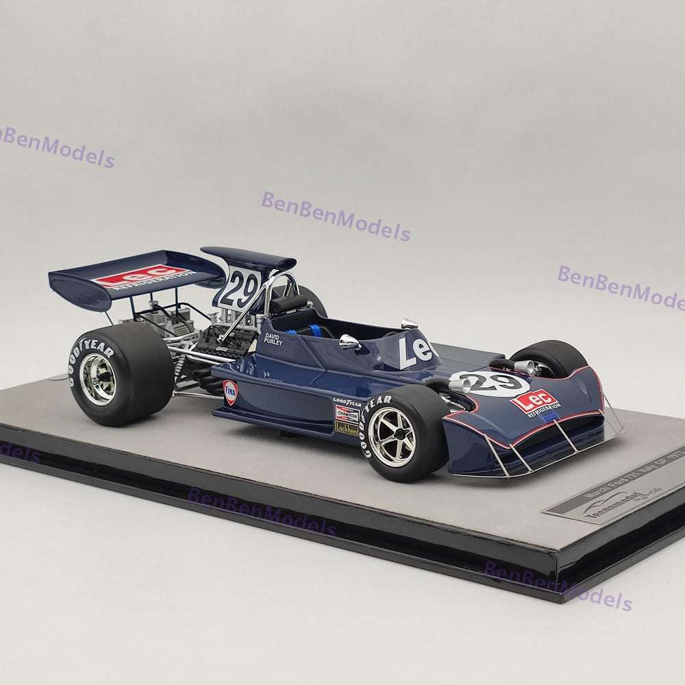 1/18 Tecnomodel March Ford 731 ltaly GP 1973 David Purley Resin Model TM18-289E