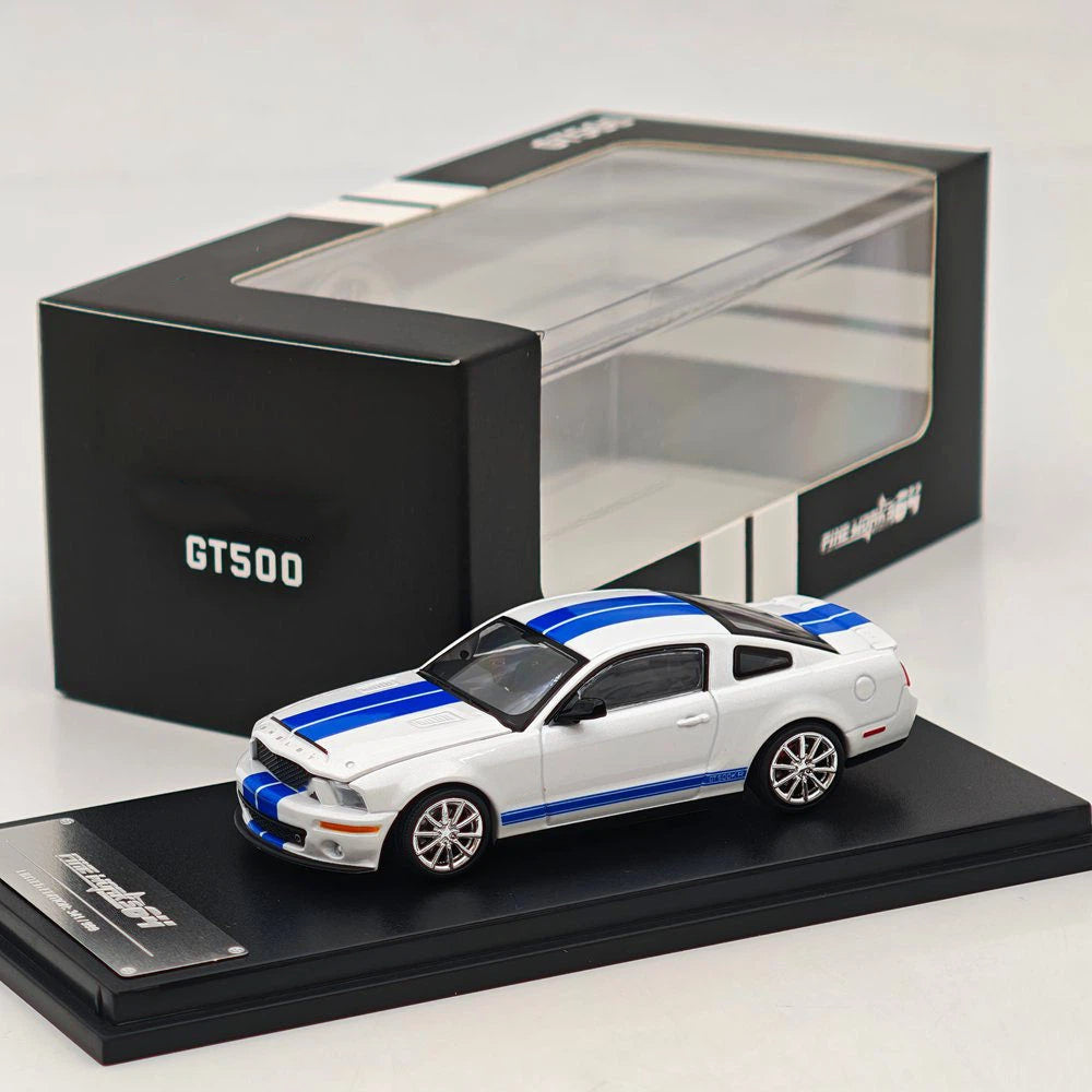 Fine Works64 1:64 Shelby GT500 Super Snake Diecast Model Car Limited Collection