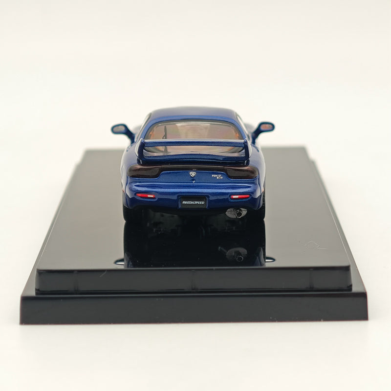 1/64 Hobby Japan Mazda RX-7 FD3S A-Spec. HJ643007DBL Innocent Blue Mica Diecast