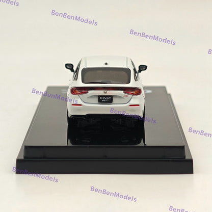 1/64 Hobby Japan CIVIC RS Platinum White Pearl Diecast Model Car HJ642046AW