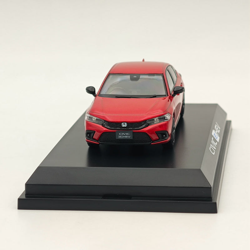 Hobby Japan 1/43 Civic Fl4 E Hev Premium Crystal Red Metallic Diecast Model Car