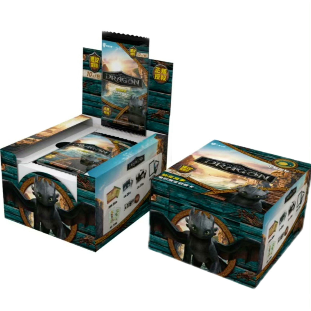 KB How To Train Your Dragon Cards Anime Movie Collection Trading Cards Toothless