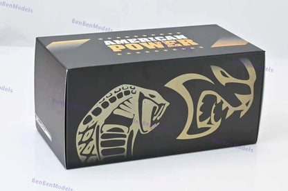1:64 Shelby F150 & Hellcat Black/Gold "American Power" livery Diecast Metal Car Limited Edition