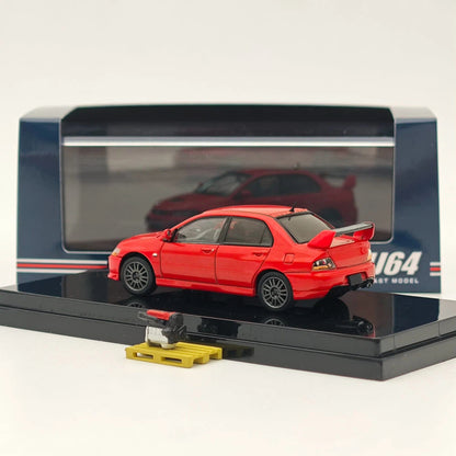 Hobby Japan 1:64 Lancer GSR Evolution IX MR w/ Engine Display Diecast model