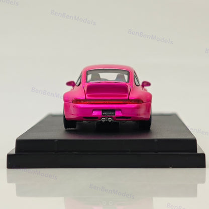 SW 1:64 Porsche Gunther Werks 993 Remastered Diecast Model Car - Four styles are