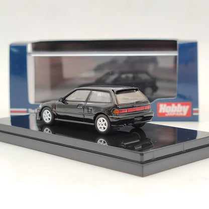 Hobby Japan 1:64 EF9 SiR Ⅱ Customized Version Black HJ641031CBK Diecast Model Toys Car Collection Gifts