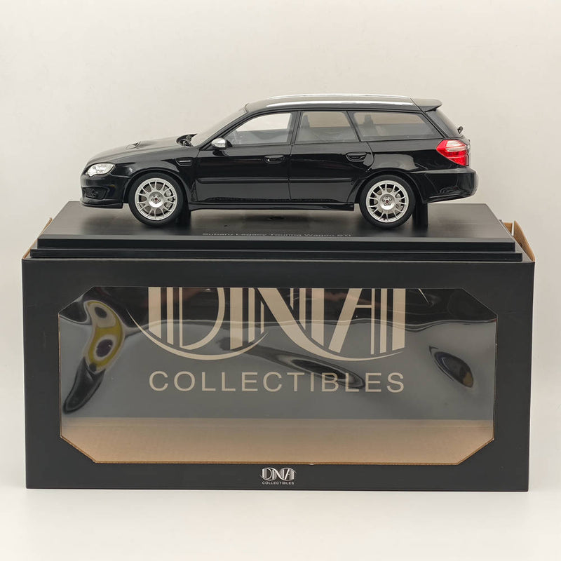 1/18 DNA Collectibles Subaru Legacy Touring Wagon STI S402 Black Resin Model Car Collection Auto Toys Gift