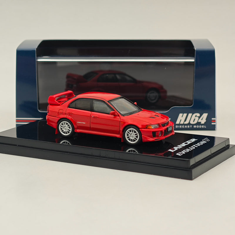 Hobby Japan 1/64 Mitsubishi Lancer GSR Evolution V (CP9A)1998 HJ642032AR Red