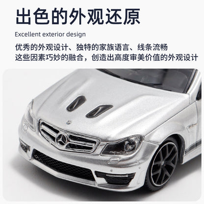 Flame 1:64 C63 V8 Edition 507 Wagon Travel Simulation Alloy Car Model