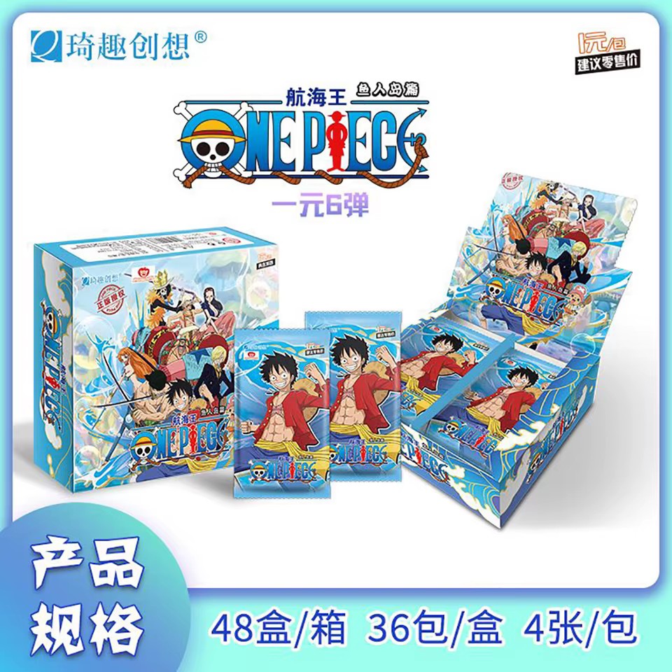 One Piece Trading Card 36 Pack Deluxe Booster Box Anime TCG OPFI06-01 NEW TOEI