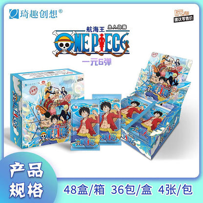 One Piece Trading Card 36 Pack Deluxe Booster Box Anime TCG OPFI06-01 NEW TOEI