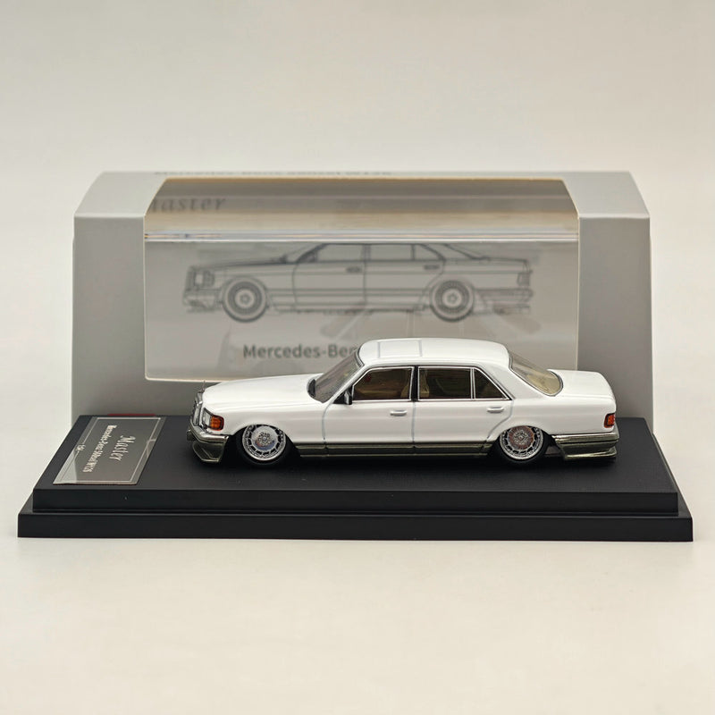 Master 1:64 Mercedes-Benz S560sel W126 Diecast Toys Car Models Miniature Hobby Collection Gifts