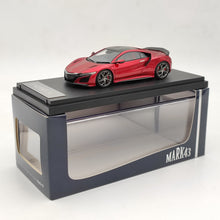 Modèle réduit de voiture en résine Mark43 1:43 Honda NSX NC1 2017 Rouge PM4324JCRM Collection limitée 