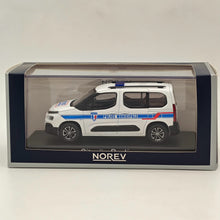 Norev 1/43 Citroen Berlingo Police Municipale Diecast Model Car Collection White