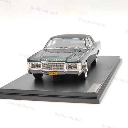 GLM Models 1/43 Lincoln Continental 1969 Green GLM43103102 Resin Car Collection