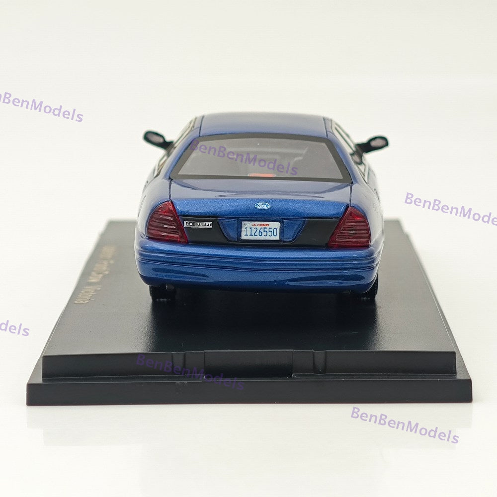 1/43 uperior Ford Crow Victoria Blue Resin Model Car Limited Edition Used