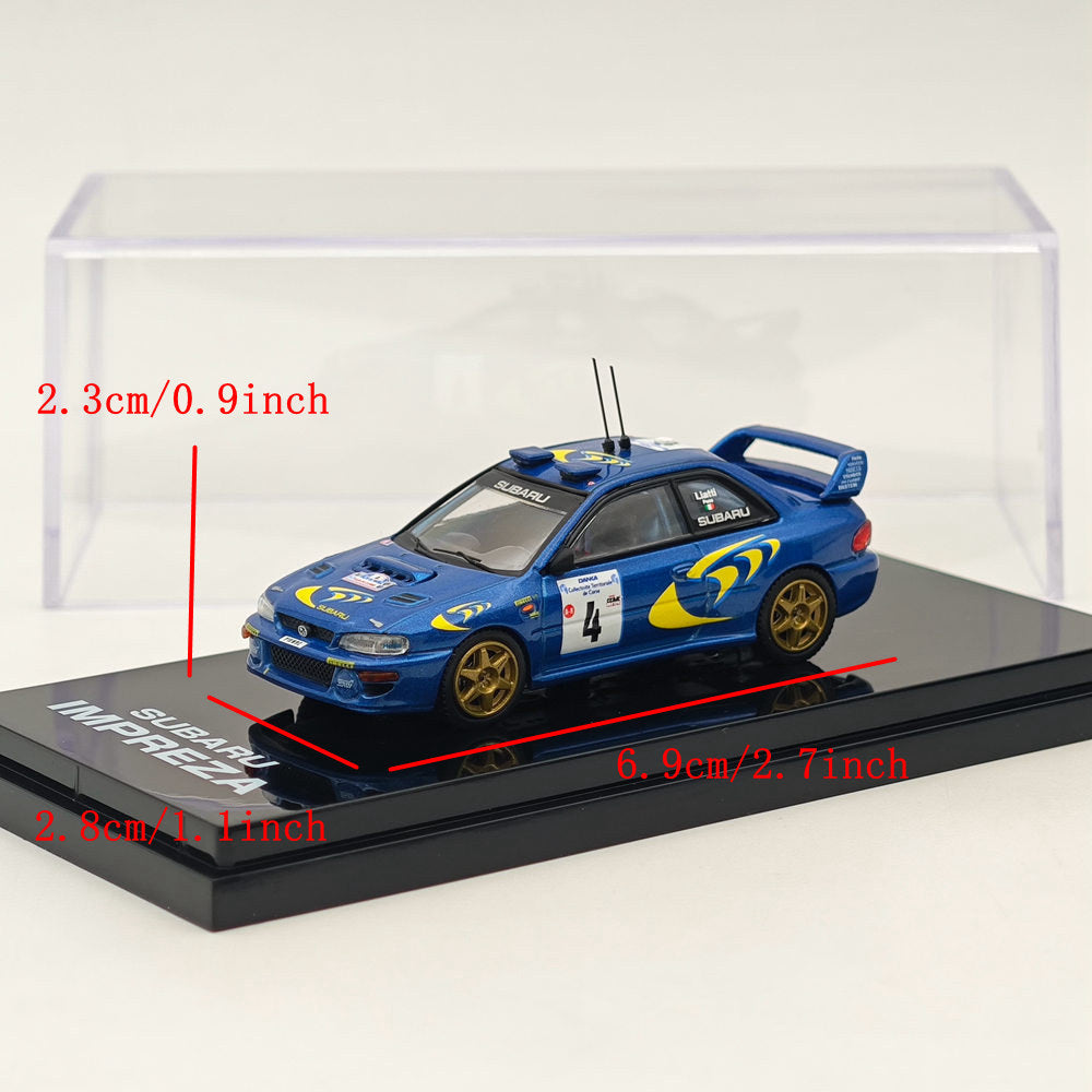 Hobby Japan 1/64 SUBARU IMPREZA WRC 1997 #4 TOUR DE CORSE