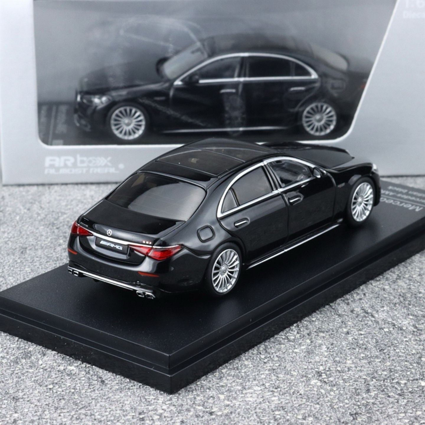 AR Box 1:64 W223 AMG S63 E 7th Gen Diecast Car Models Collectible