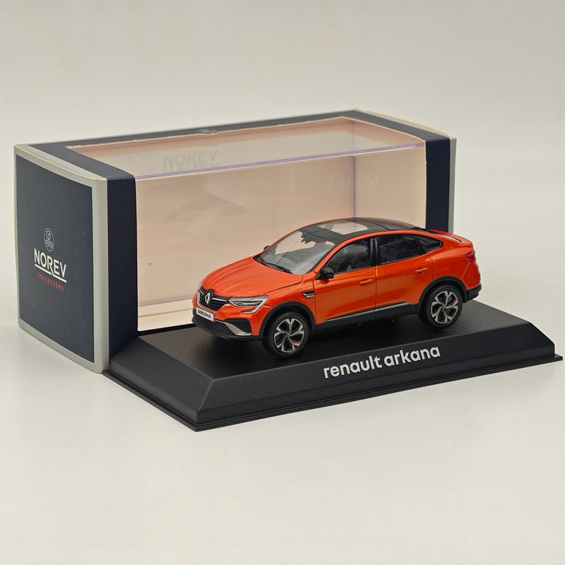 1/43 Norev Renault Arkana RS Line Diecast Model Cars Limited Collection Orange