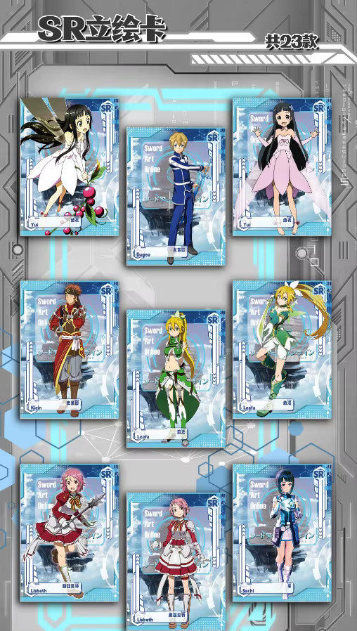Sword Art Online Premium 30 Pack Booster Box Trading Card Anime CCG NEW Youka
