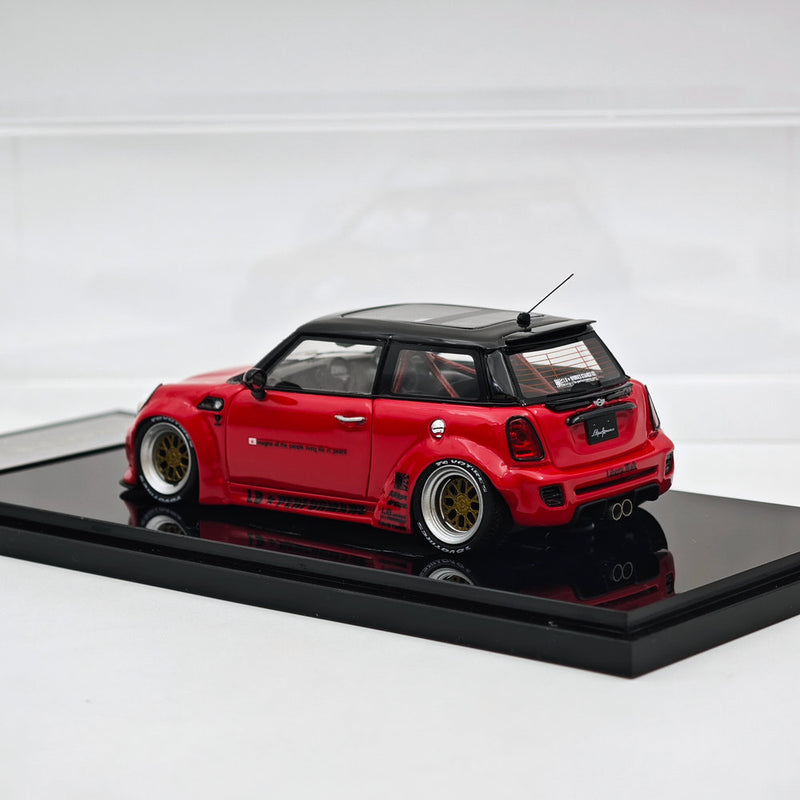 ENGUP 1/43 LB Mini Cooper R56 Resin Car Models Limited Collection Red