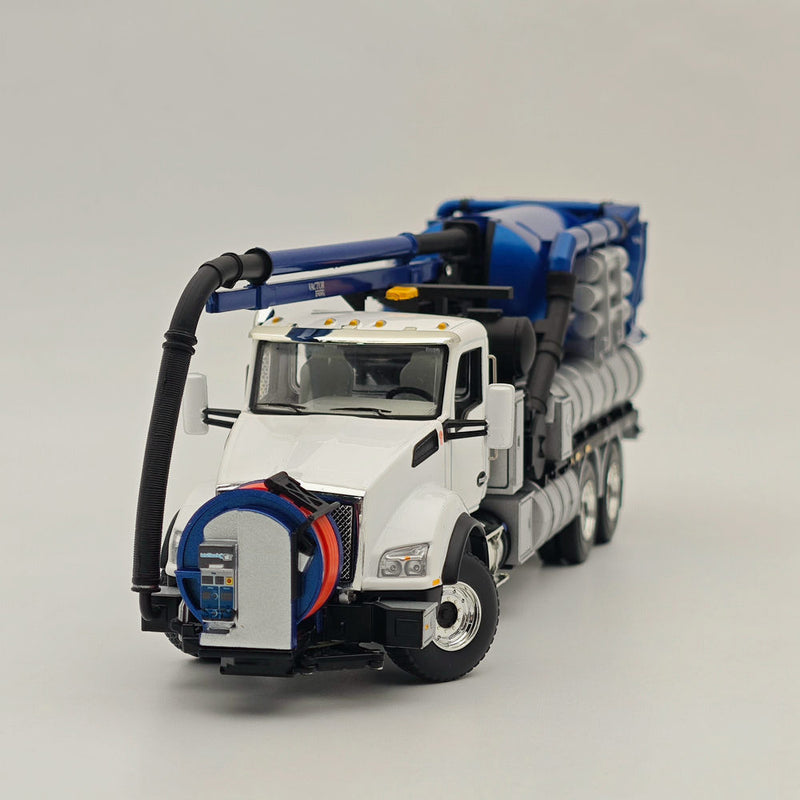 FIRST 1/50 Kenworth T880 with Vactor 2100i BLUE 50-3484 DIECAST Model Truck