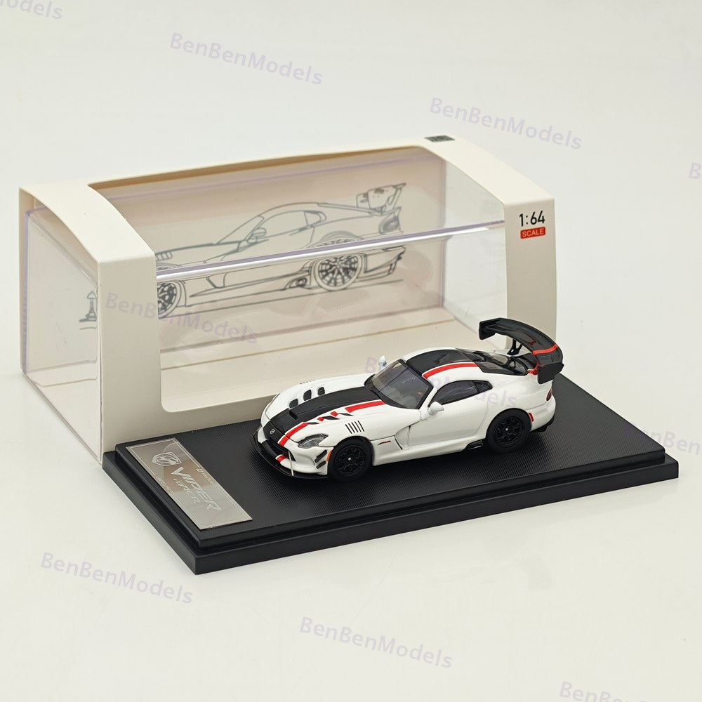 Hone Model 1:64 Dodge Viper ACR Racing Sports Diecast Model Car Collection