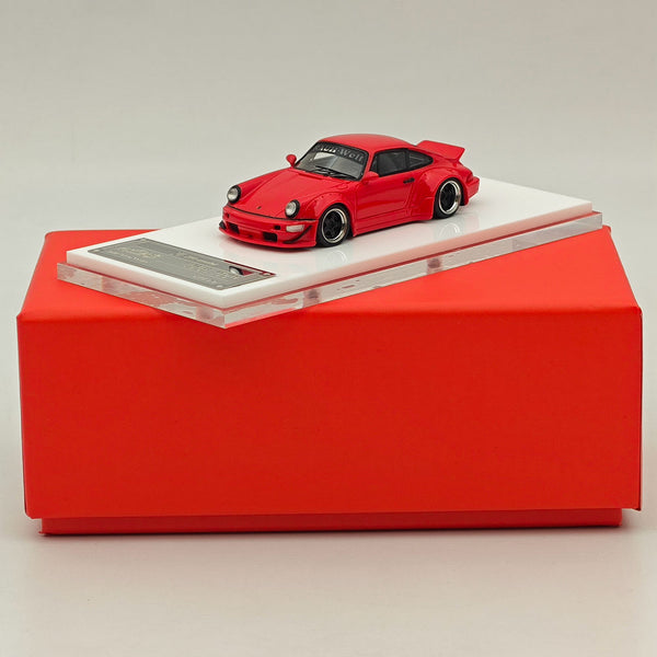 1/64 SH Porsche 964 RWB RAUH-Welt BEGRIFF Resin Diecast Models Car Collection