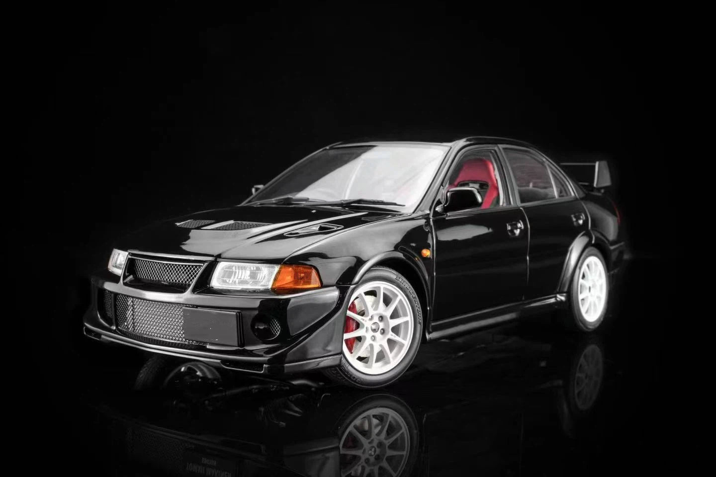 Pre-order MOTORHELIX 1:18 Lancer Evolution VI GSR T.M.E. (6.5) Full Opening Diecast Model Car