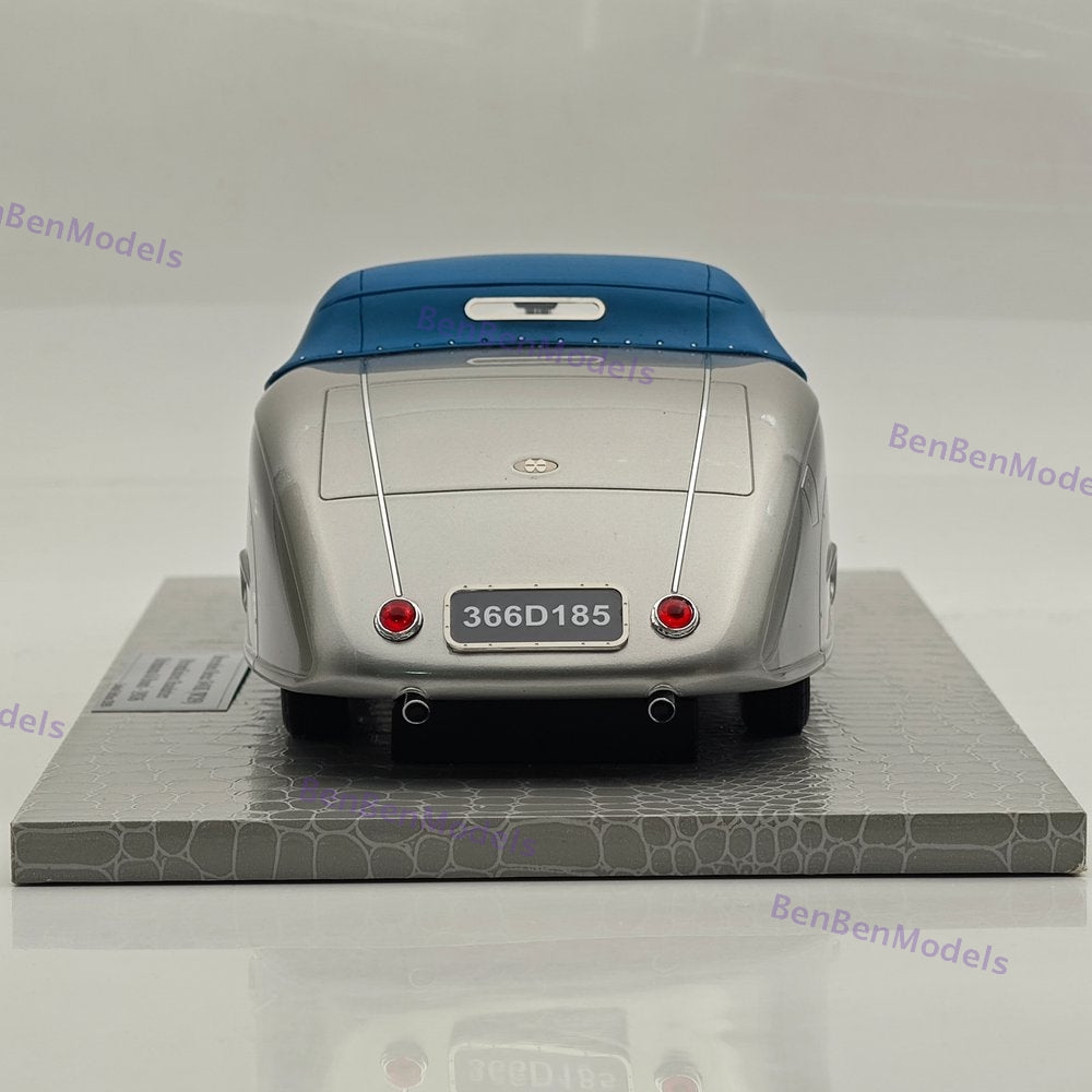 1/18 AMC Mercedes Benz 540K W29 Silver Stromlinien Roadster Erdmann & Rossi 1936