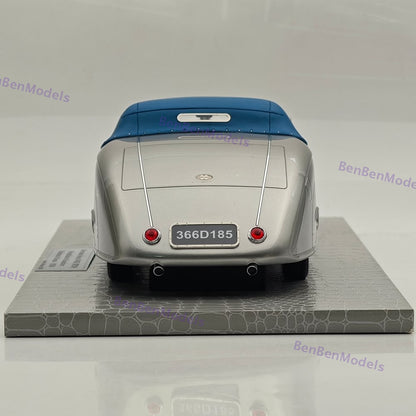 1/18 AMC Mercedes Benz 540K W29 Silver Stromlinien Roadster Erdmann & Rossi 1936