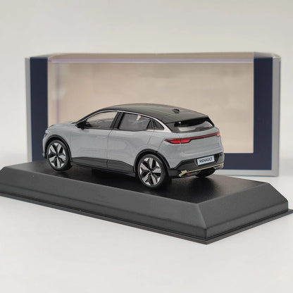 Norev 1/43 Megane E-Tech 100% Electric Gray Diecast Model Car Limited Collection