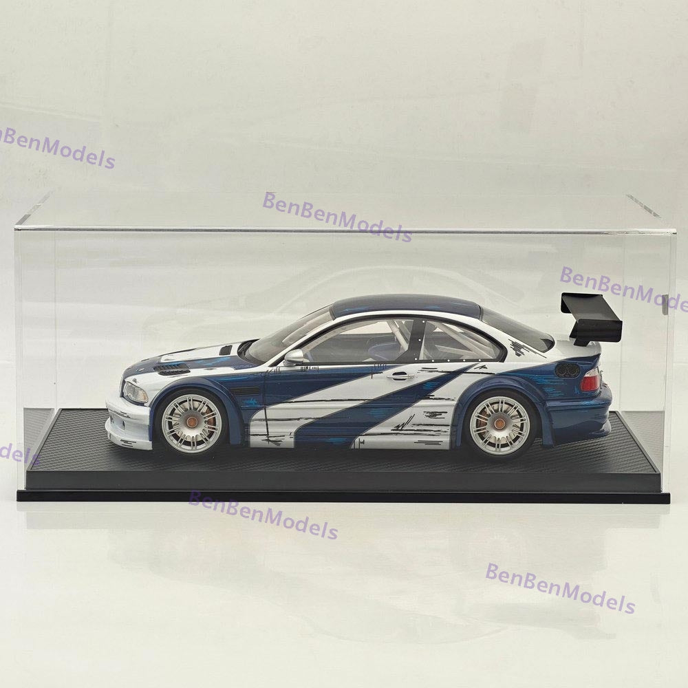 Pre-sale SW 1:18 BMW M3 GTR E46 Need For Speed Limited Edition Resin Model Car Collectible Gifts