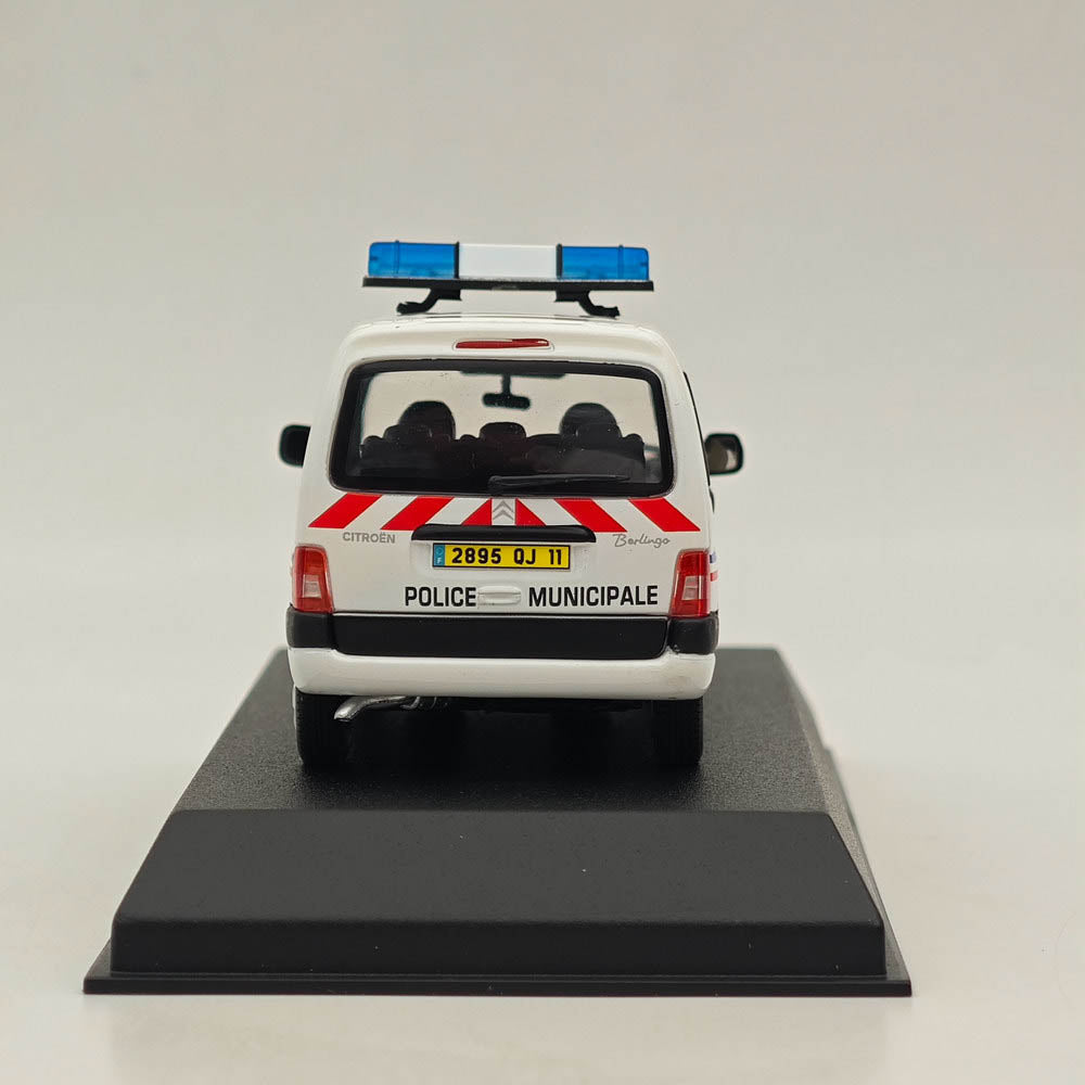 1/43 Norev CITROEN Berlingo von 2004 Stadtpolizei Diecast Model Cars White