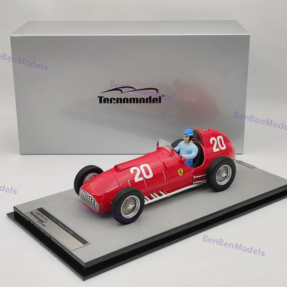 1/18 Tecnomodel Mythos Series Ferrari 375 F1 #20 Swiss GP 1951 A.Ascari Resin
